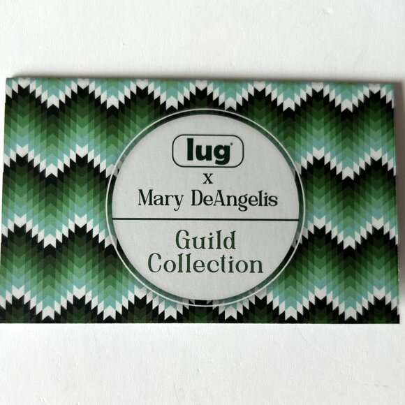 Lug Guild Collection Whirly RFID Wallet - Bargello Mountains Red - Picture 11 of 11